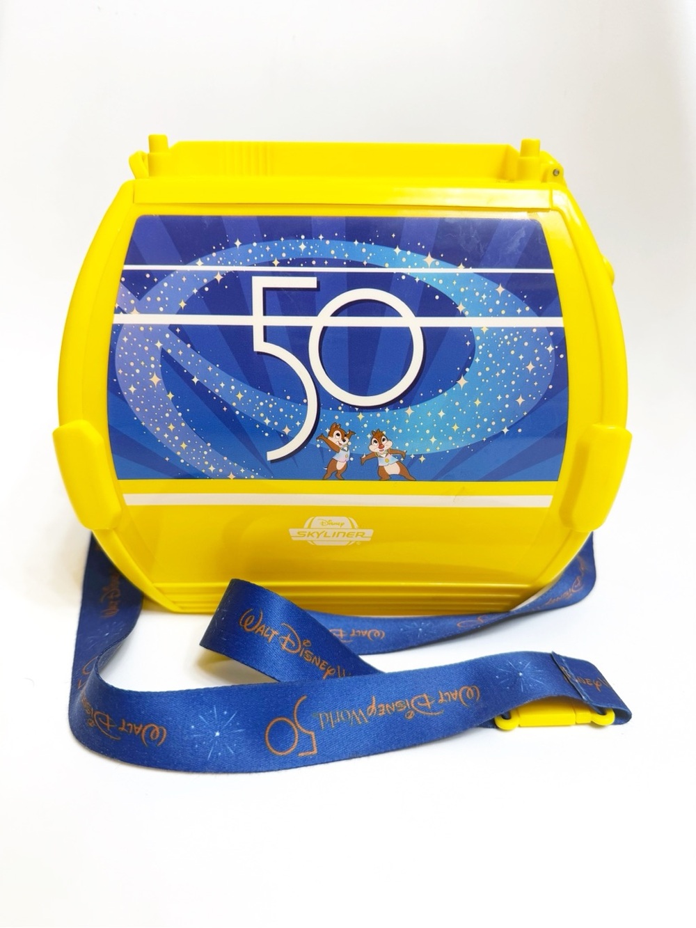 Disney Skyliner 50th Anniversary Popcorn Bucket w/ Strap Walt Disney World 2019